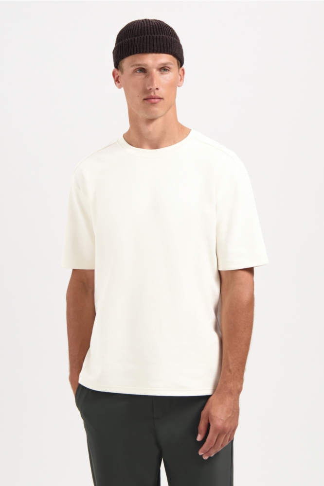 RELAXED FIT T SHIRT 29340761SN 011 OFFWHITE